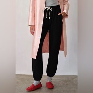 DONNI The Eco Terry Sweatpants  Jet Sz S